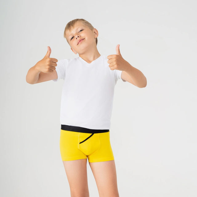 Calzoncillos para niños CoolCore 2.2" OpenFly, Limón
