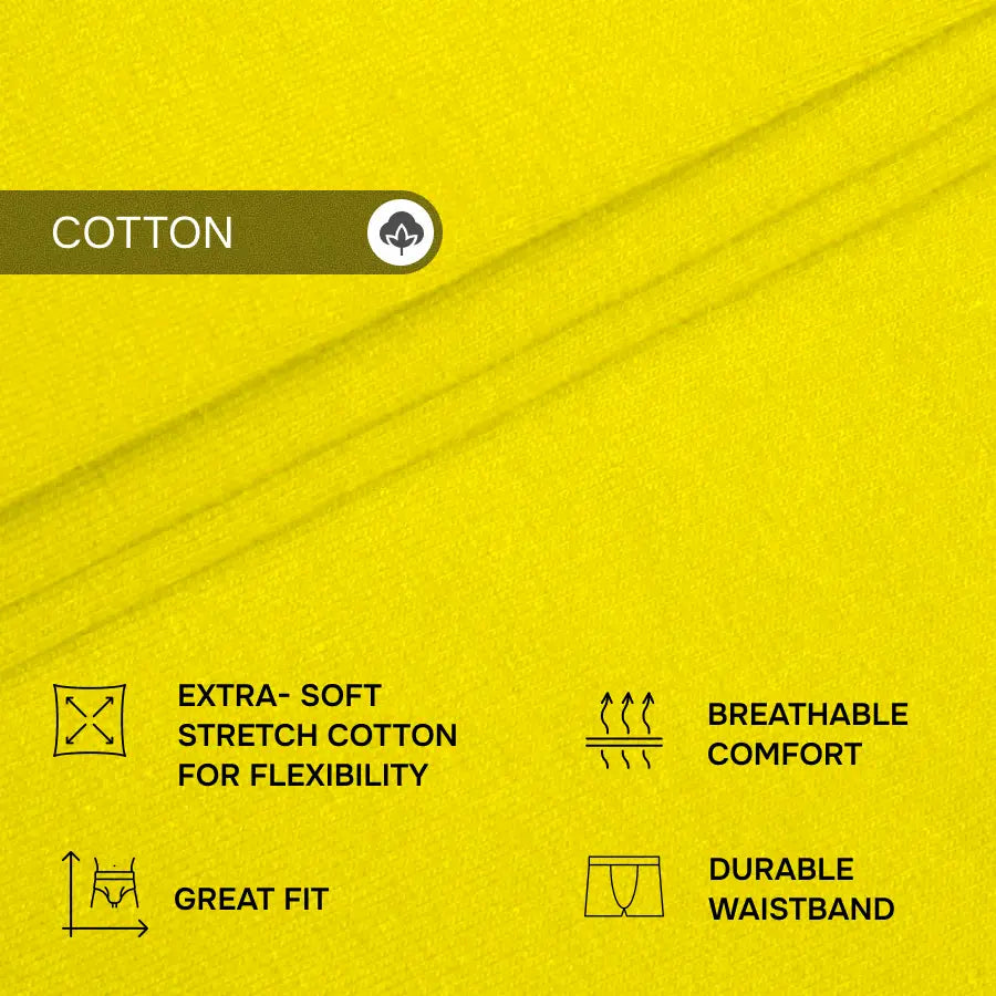 PowerStretch Trunk 3.9", Silver Series, Yellow