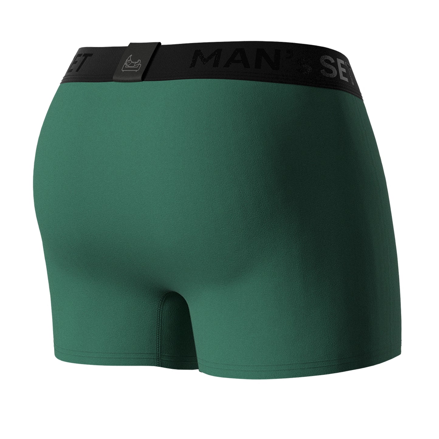 BreezeFlow Micromodal Trunks 4", Dark green