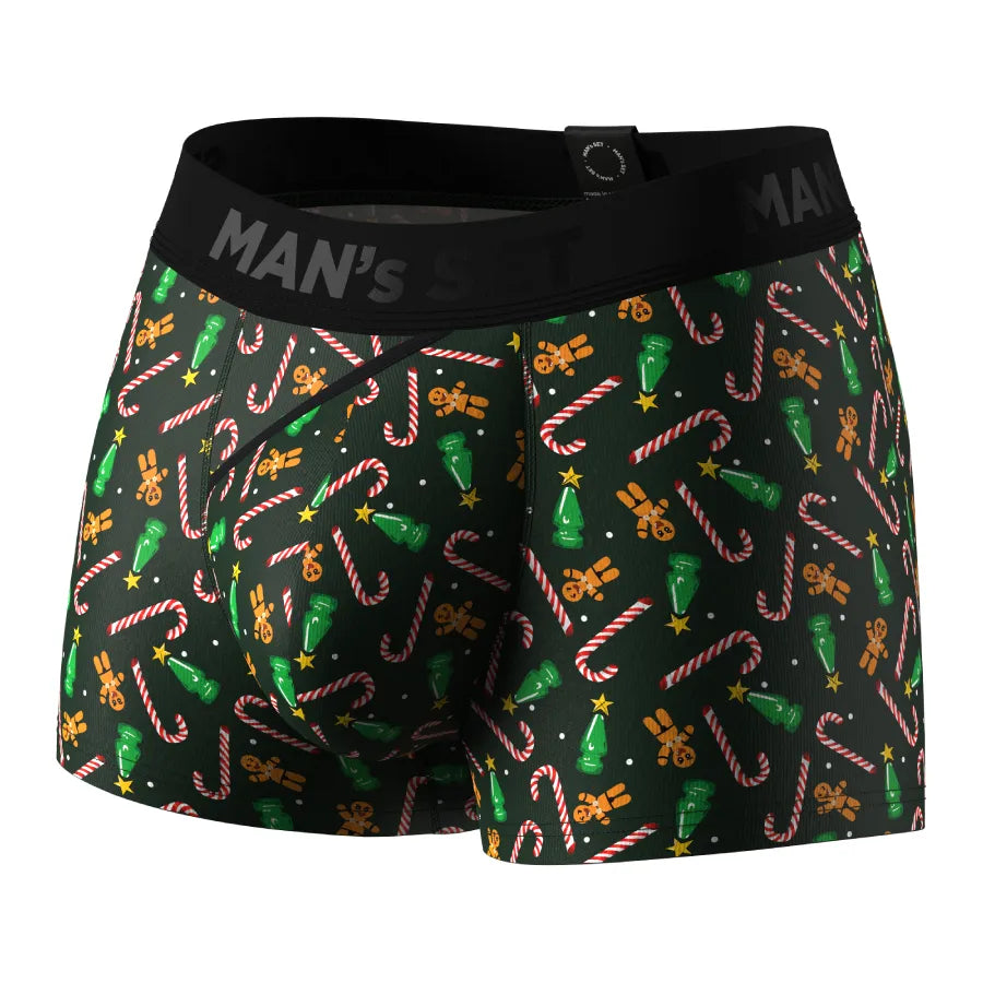 FlexFit Trunk 3.2" Open Fly, Christmas Bites