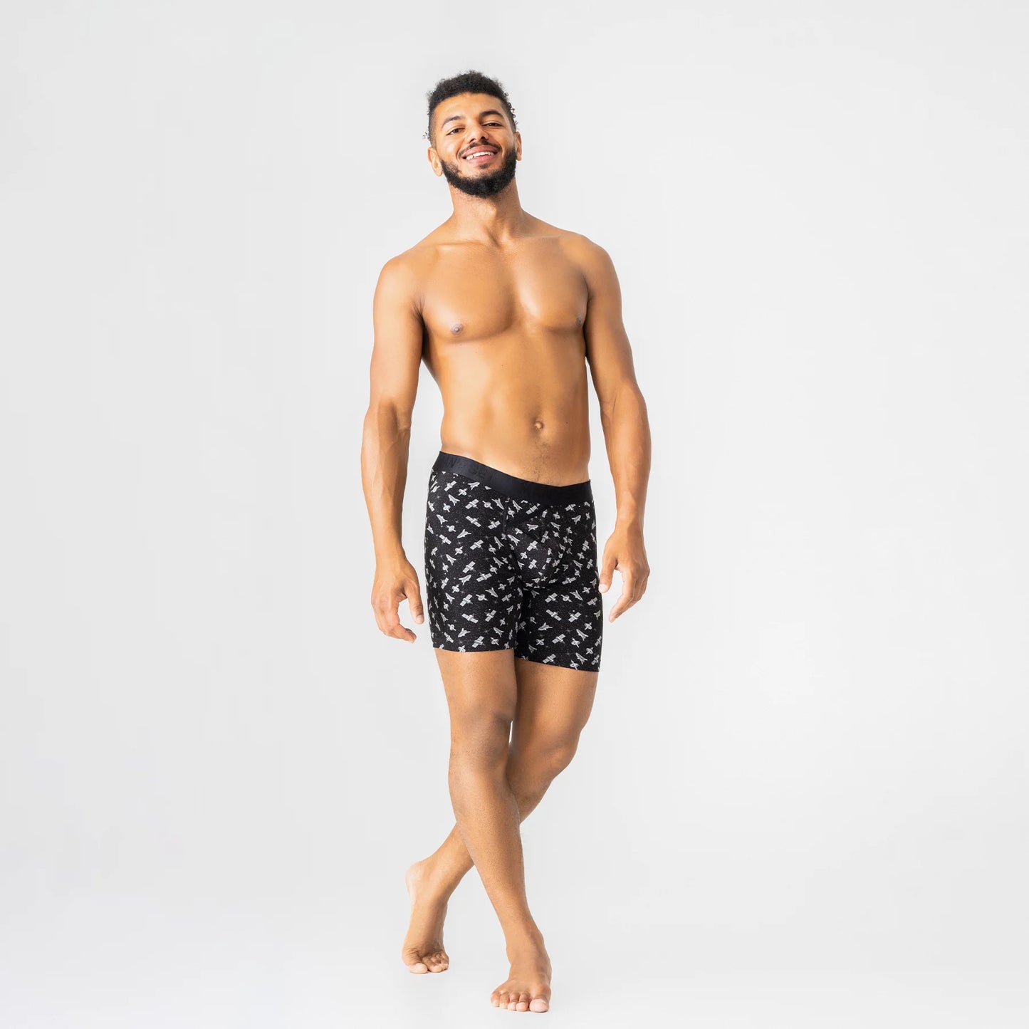 UltraSoft  Boxer Brief 7.6" OpenFly, Galaxy