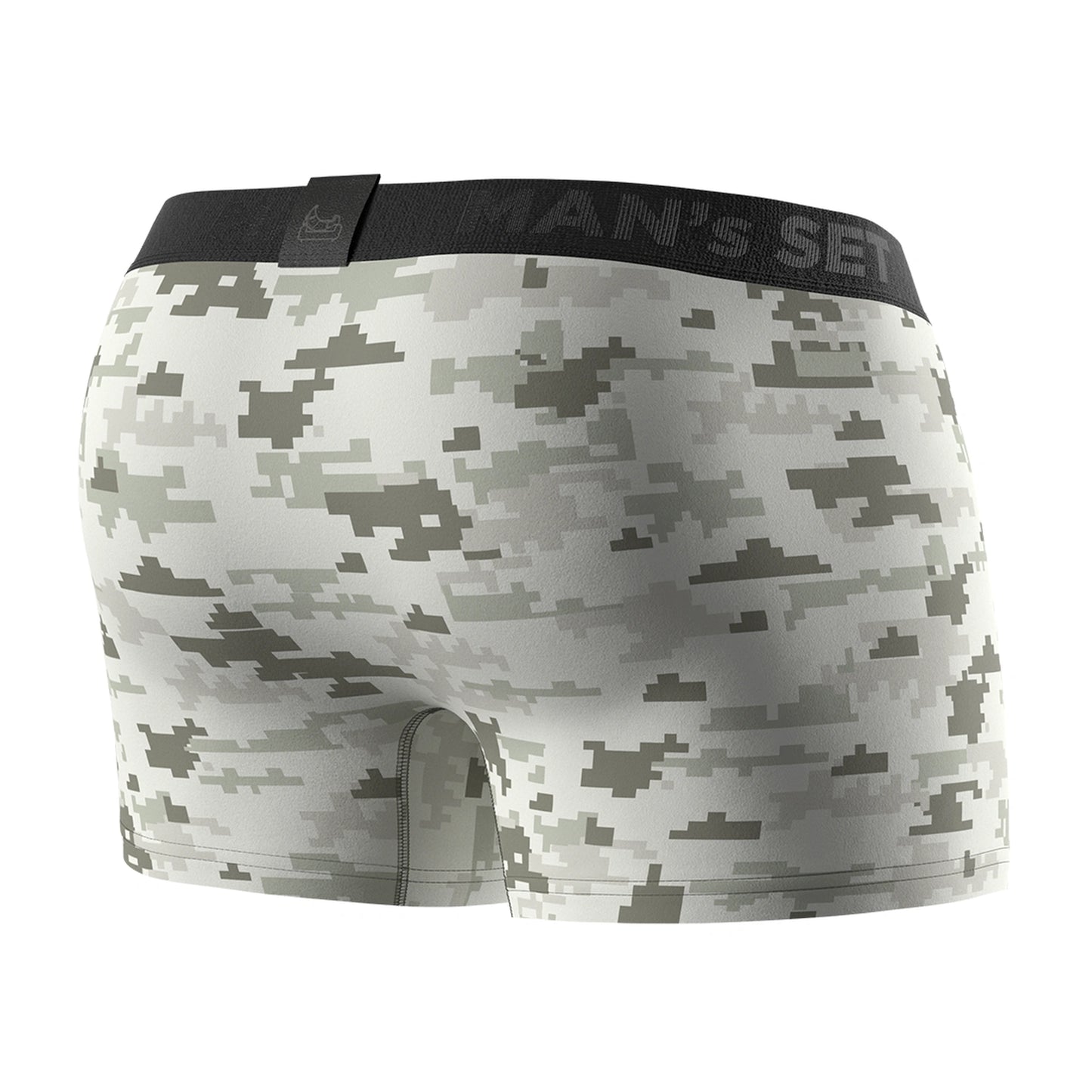 PowerStretch Trunks 3.9", Pixel Camo