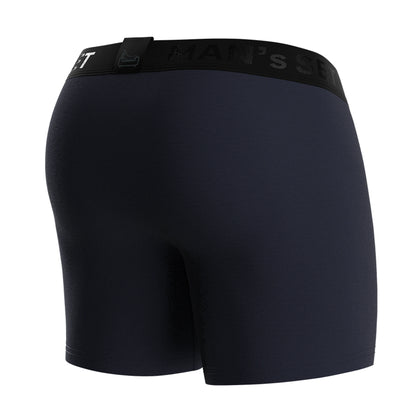 ProActive Soft Boxer Briefs 5.8", Navy