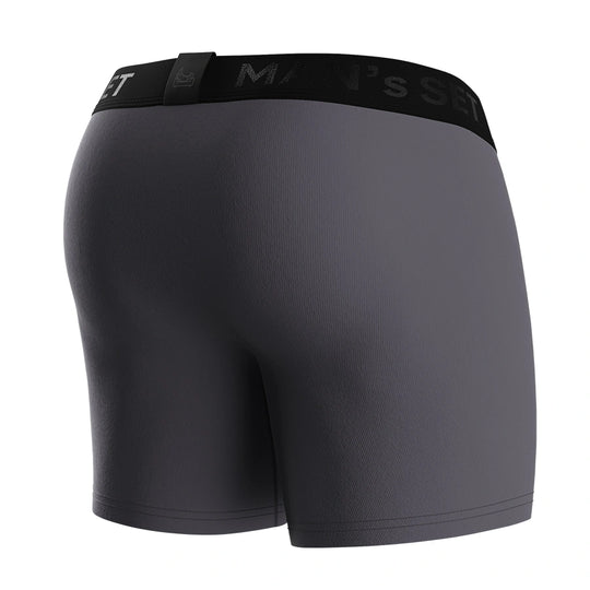 ProActive Soft Boxer Brief 5.8", Grafito