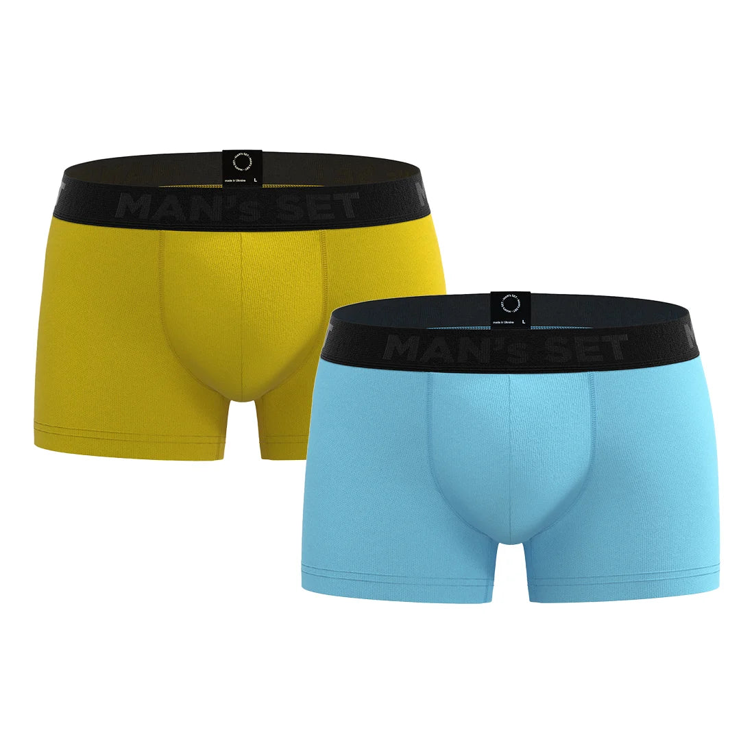 ProActive Kids Trunks 2.8" 2-Pack, Lemon/Sky Blue
