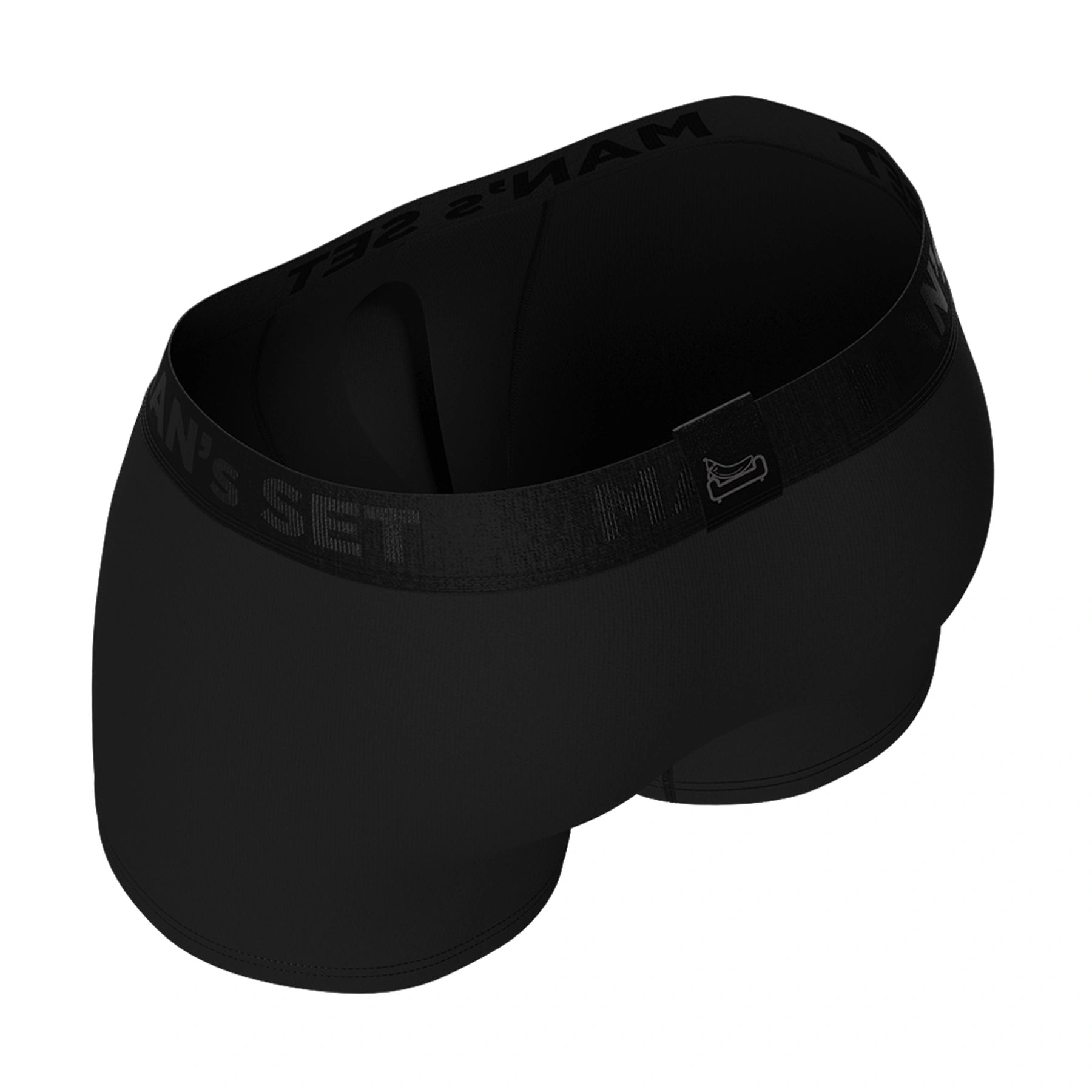 Bóxer corto PowerStretch 9.9 cm Negro