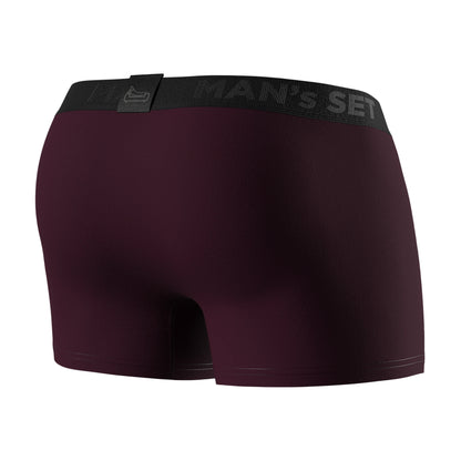 PowerStretch Trunks 3.9", Plum