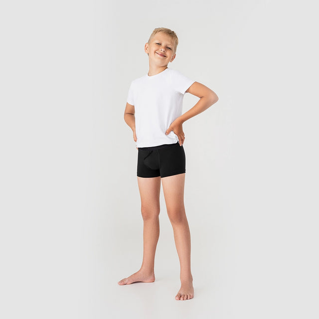 Calzoncillos para niños CoolCore 2.2" OpenFly, Negro
