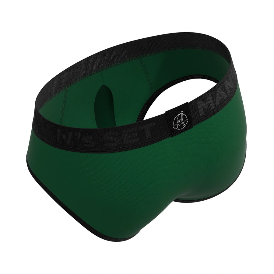 UltraSoft Kids Brief 2.8", Green