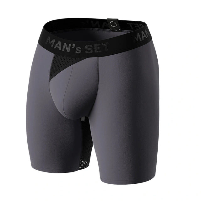 AirFlow Boxer Brief 7.6" OpenFly, Graphite