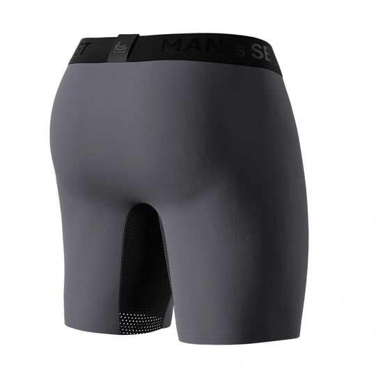 AirFlow Boxer Brief 7.6" OpenFly, Graphite