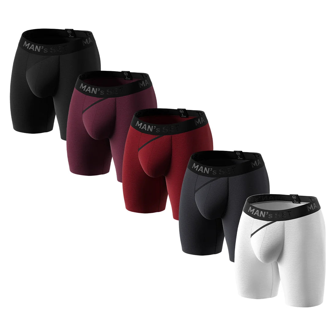 UltraSoft  Boxer Briefs 7.6" 5-Pack