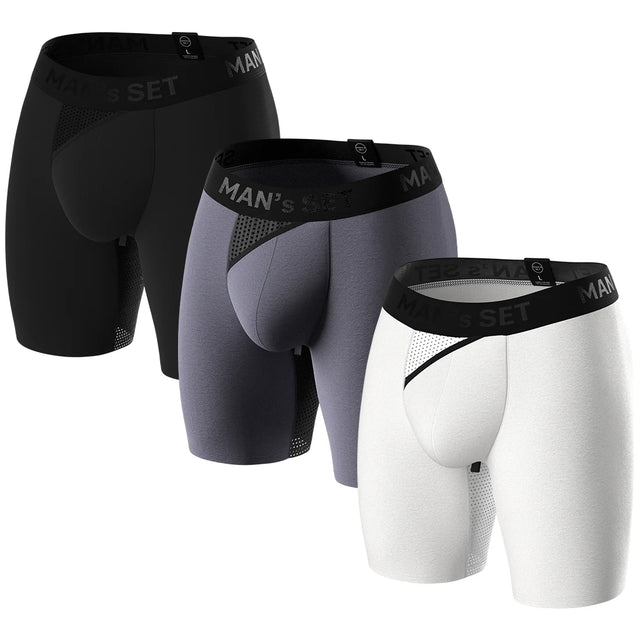 AirFlow Boxer Briefs 7.6" 3-Pack