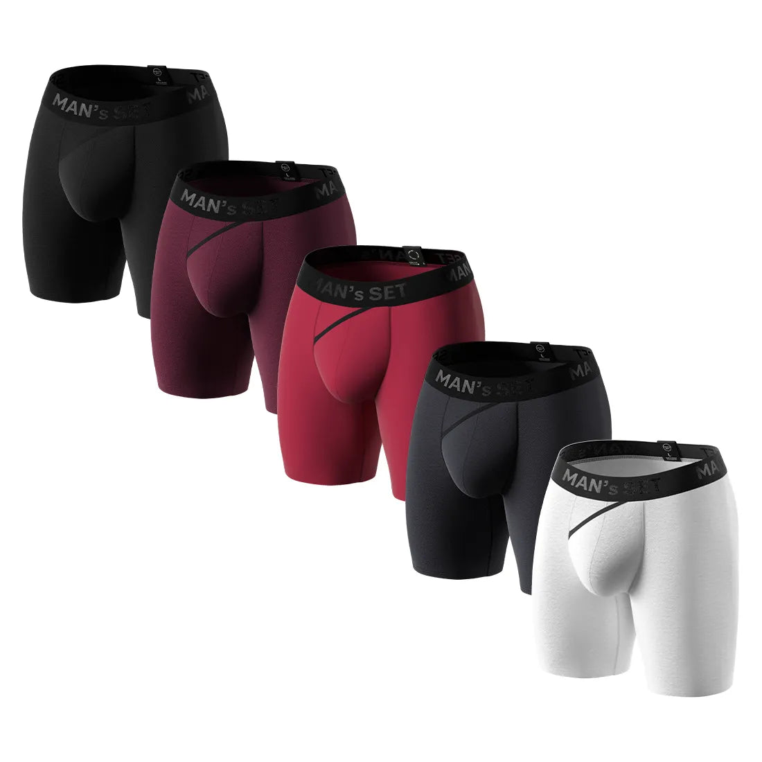 UltraSoft  Boxer Briefs 7.6" 5-Pack