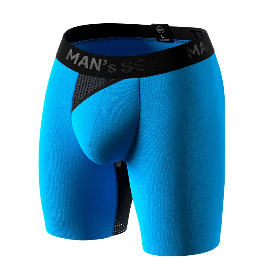 Сooling Boxer Briefs 2.0 w/ Fly 'Black Series' Turquoise