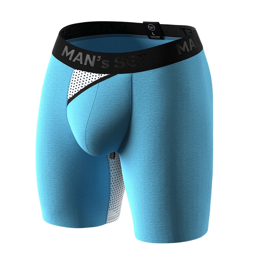 Сooling Boxer Briefs 2.0 w/ Fly 'Black Series' Light Turquoise