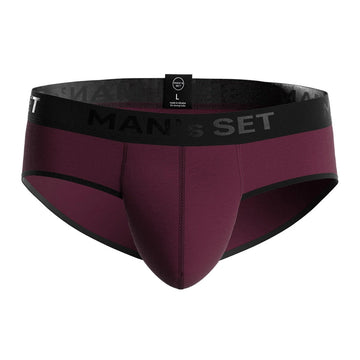 PowerStretch Brief Open Fly, Plum