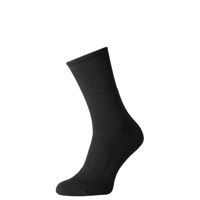 Crew Sock Demi-season Insulated MidDry+, Black