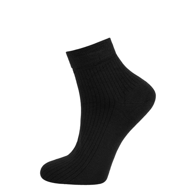 Middle Sock Bamboo, Black