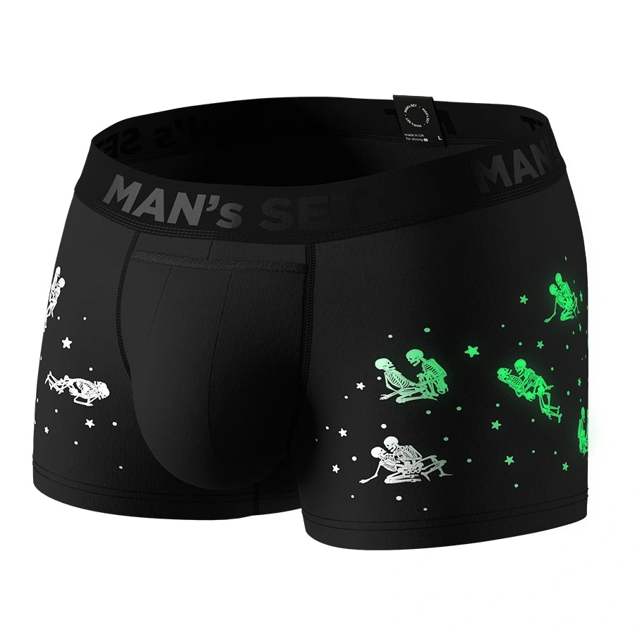 UltraSoft Open Fly 3.6" Trunks, Neon MAN