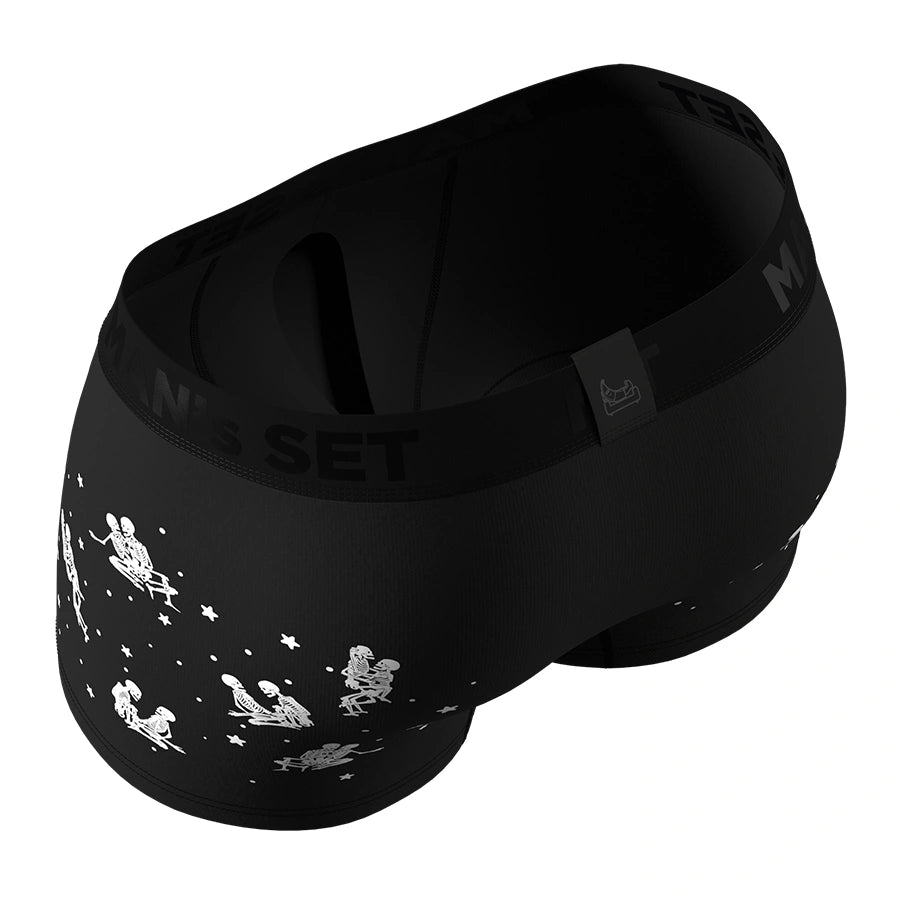 UltraSoft Open Fly 3.6" Trunks, Neon MAN