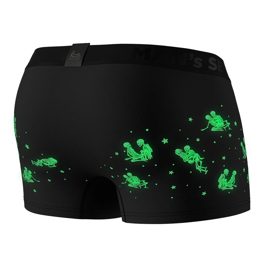 UltraSoft Open Fly 3.6" Trunks, Neon MAN