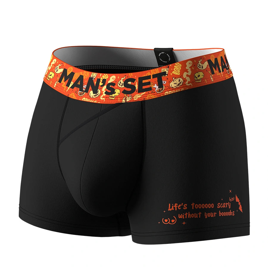 FlexFit Open Fly 3.2" Trunks, Spicy Pumpkin