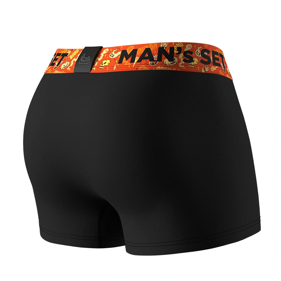 FlexFit Open Fly 3.2" Trunks, Spicy Pumpkin