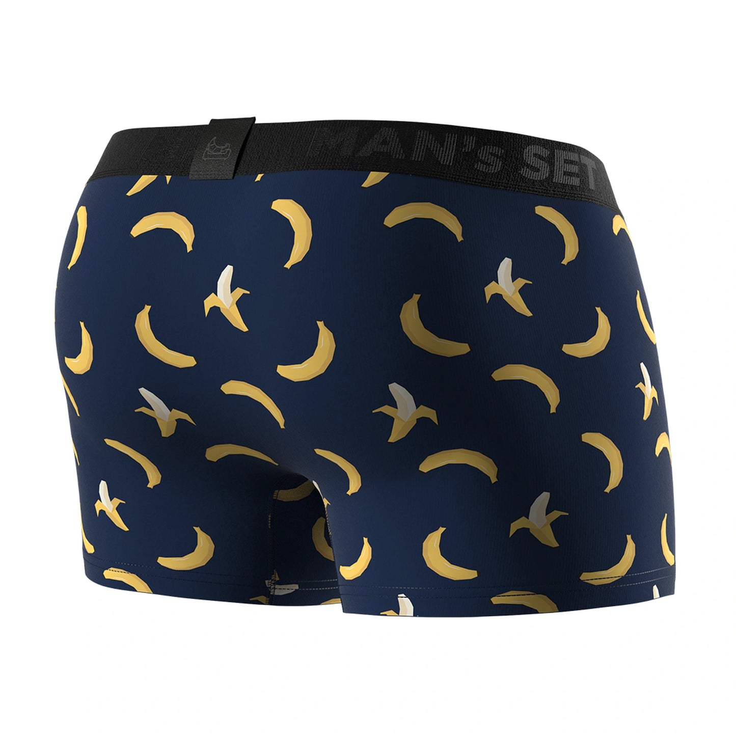 PowerStretch Trunks 3.9", Navy Banana