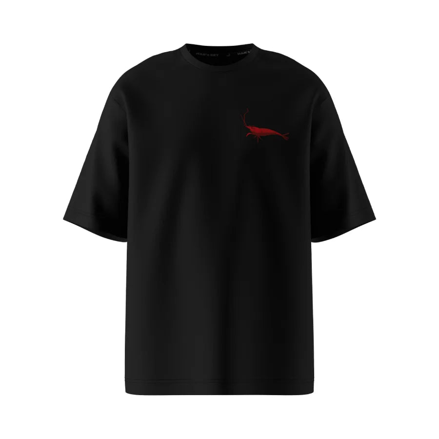 Oversized Unisex T-Shirt, Black, RESORTER