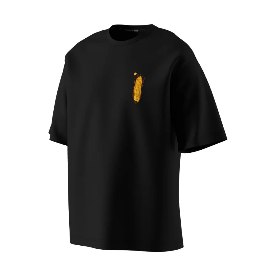 Oversized Unisex T-Shirt, Black, Surf Season