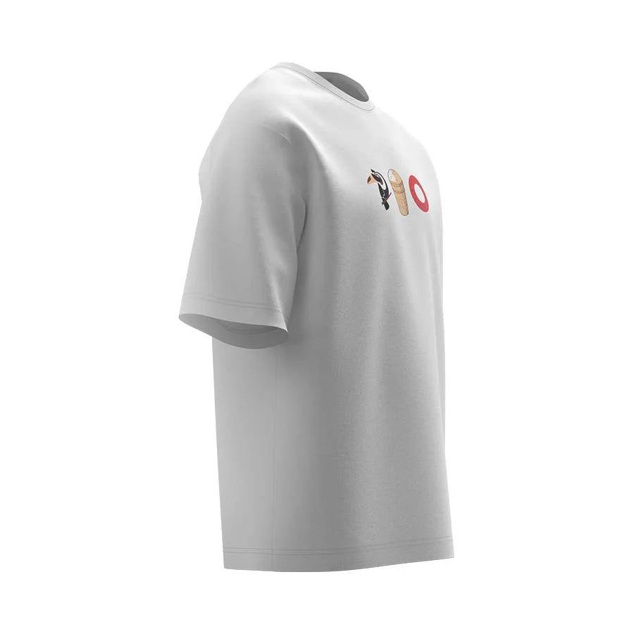 Oversized Unisex T-Shirt, White, Cream Summer