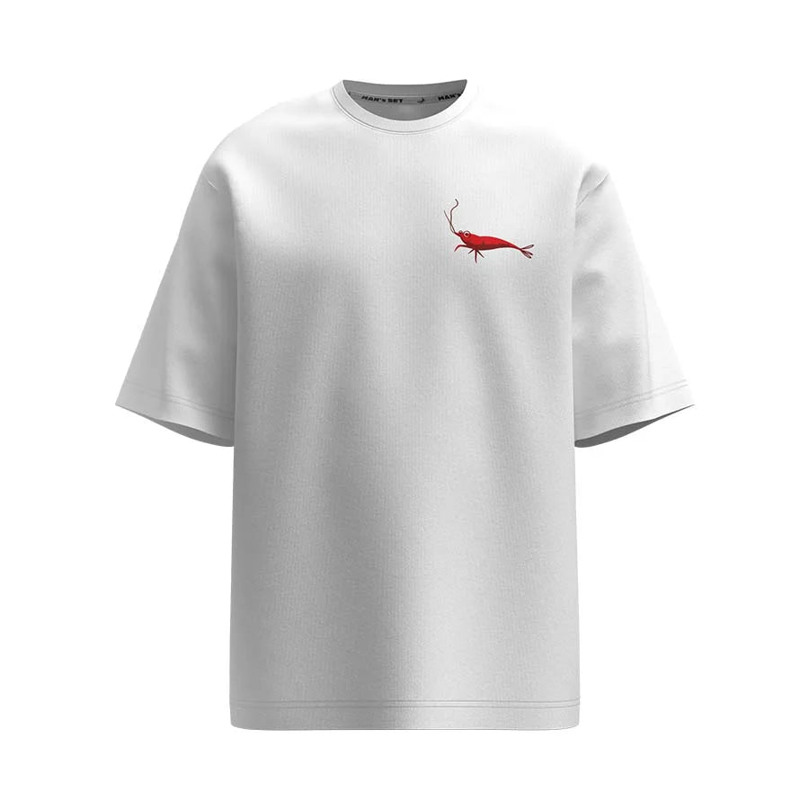 Oversized Unisex T-Shirt, White, RESORTER