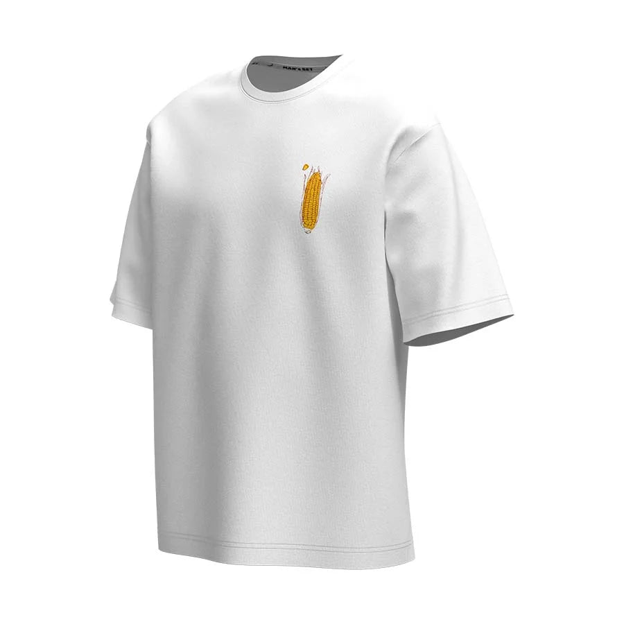 Oversized Unisex T-Shirt, White, Surf Season
