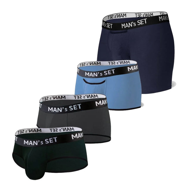 Mixed Sport Performance 4-Pack, Classique Colors