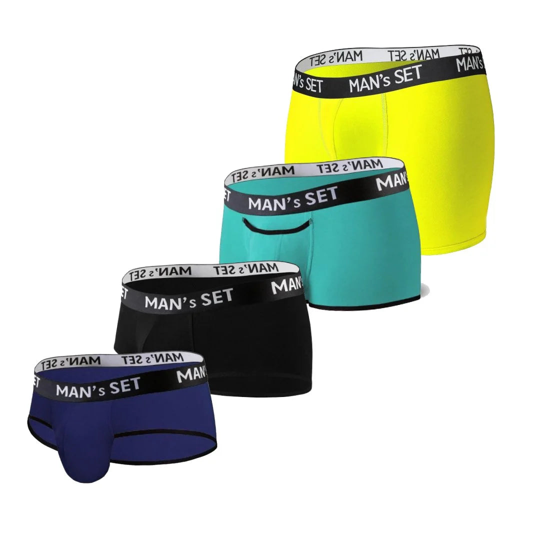 Mixed Sport Performance 4-Pack, Bold Colors