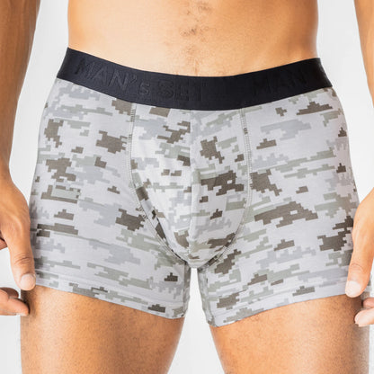 Bañador PowerStretch de 3,9", camuflaje de píxeles