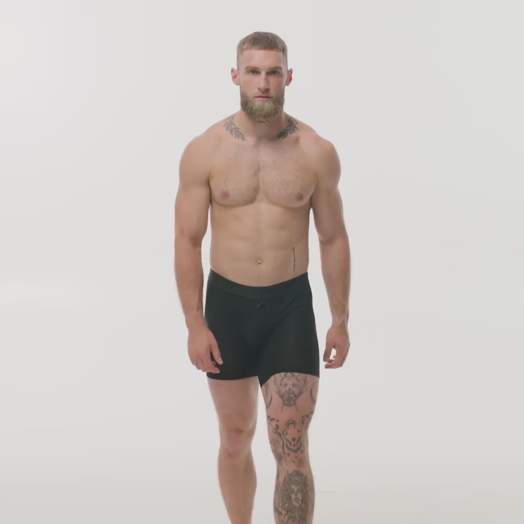 ProActive Sport Boxer Brief 3", Black