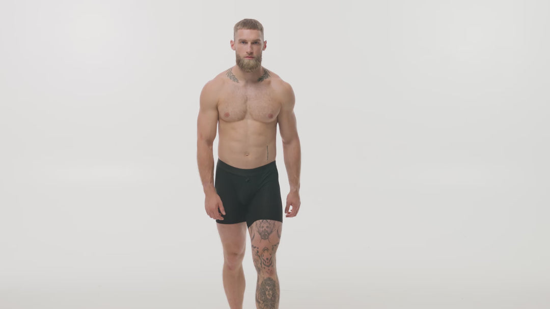 ProActive Sport 3" Boxer Briefs 5-pack, Black