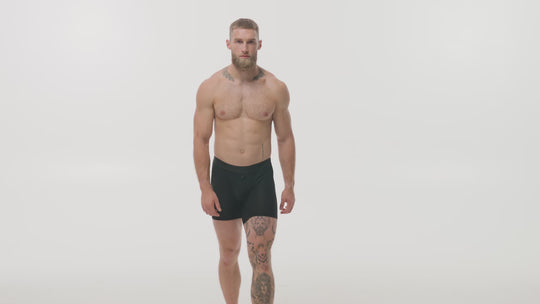 ProActive Sport 3" Boxer Briefs 5-pack, Black