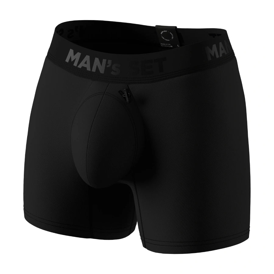 ProActive Sport Boxer Brief 3", Black