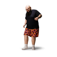Anatomic Shorts 2.0 Swimming Plus (4XL–8XL), Orange Palm
