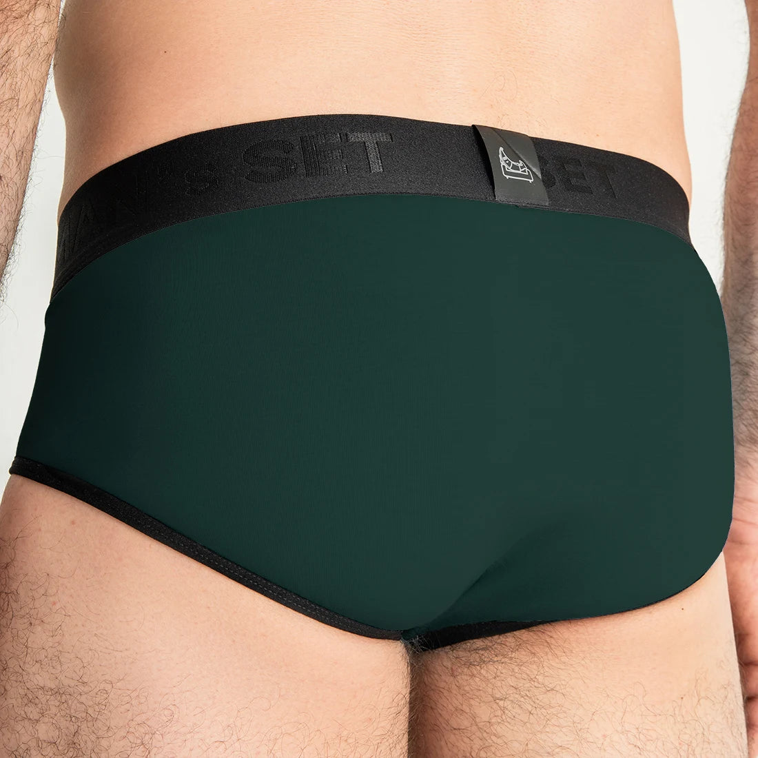 Slip PowerStretch 95 Forest Green con bragueta abierta
