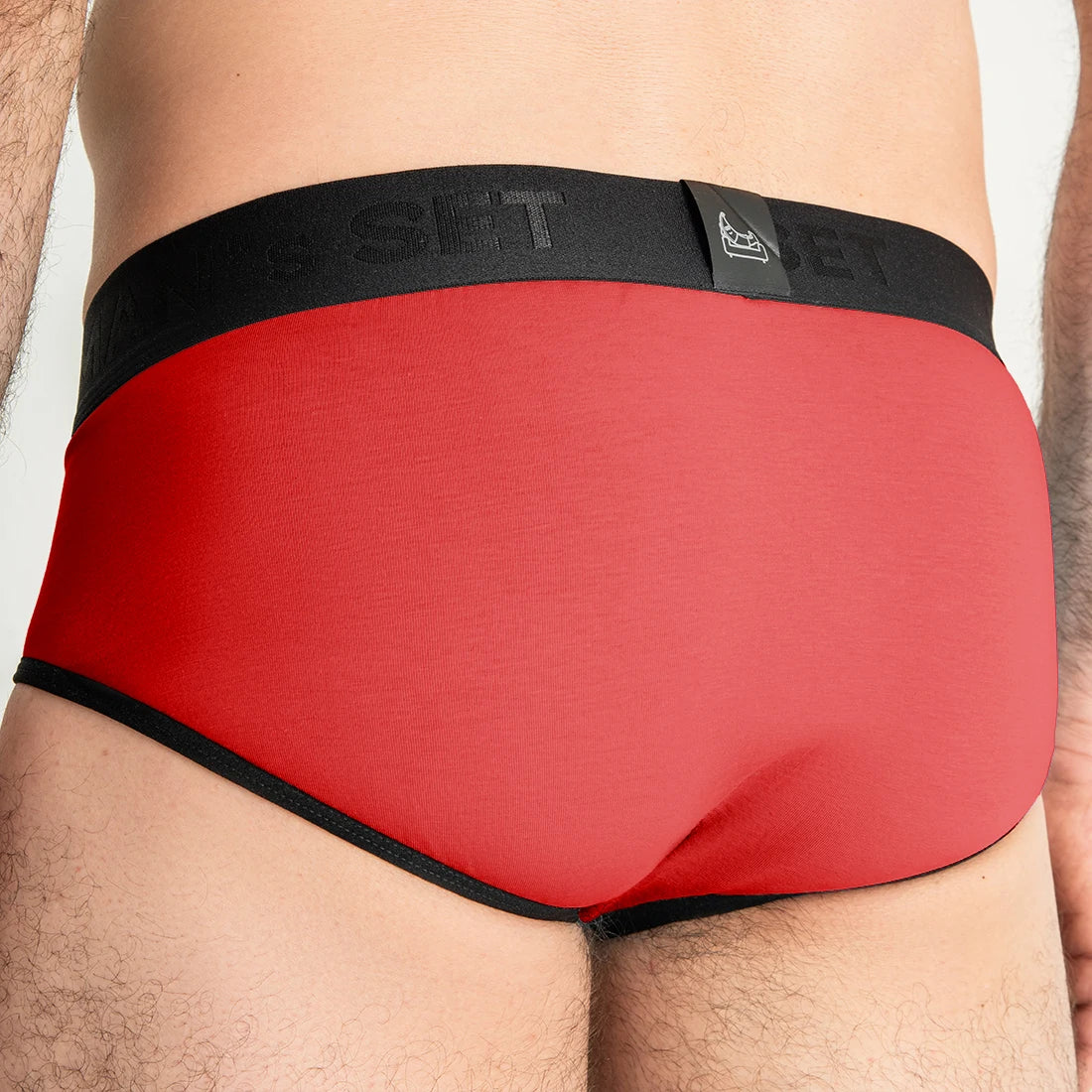 PowerStretch Brief Open Fly, Red