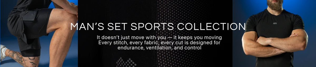 Sports Collection Male Men’s Sport Clothing with Quick‑Dry Stretch | MAN’s SET – Man's Set