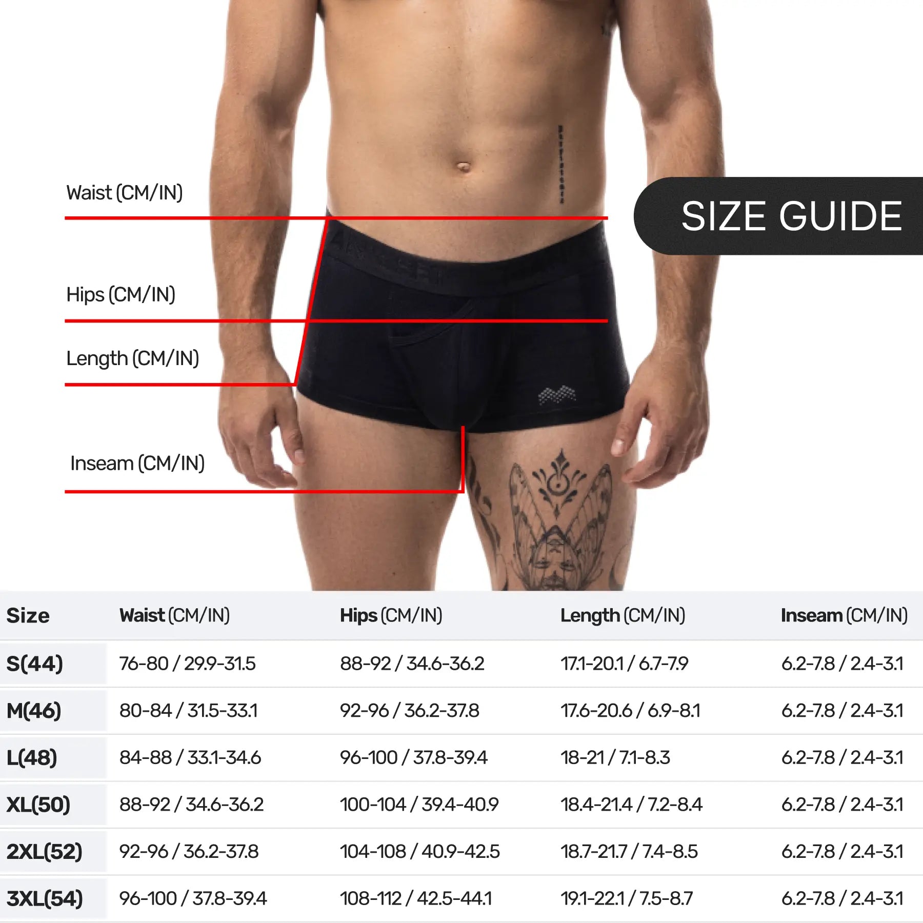 Sport Trunk, Skew Fly, Cooltech, Black