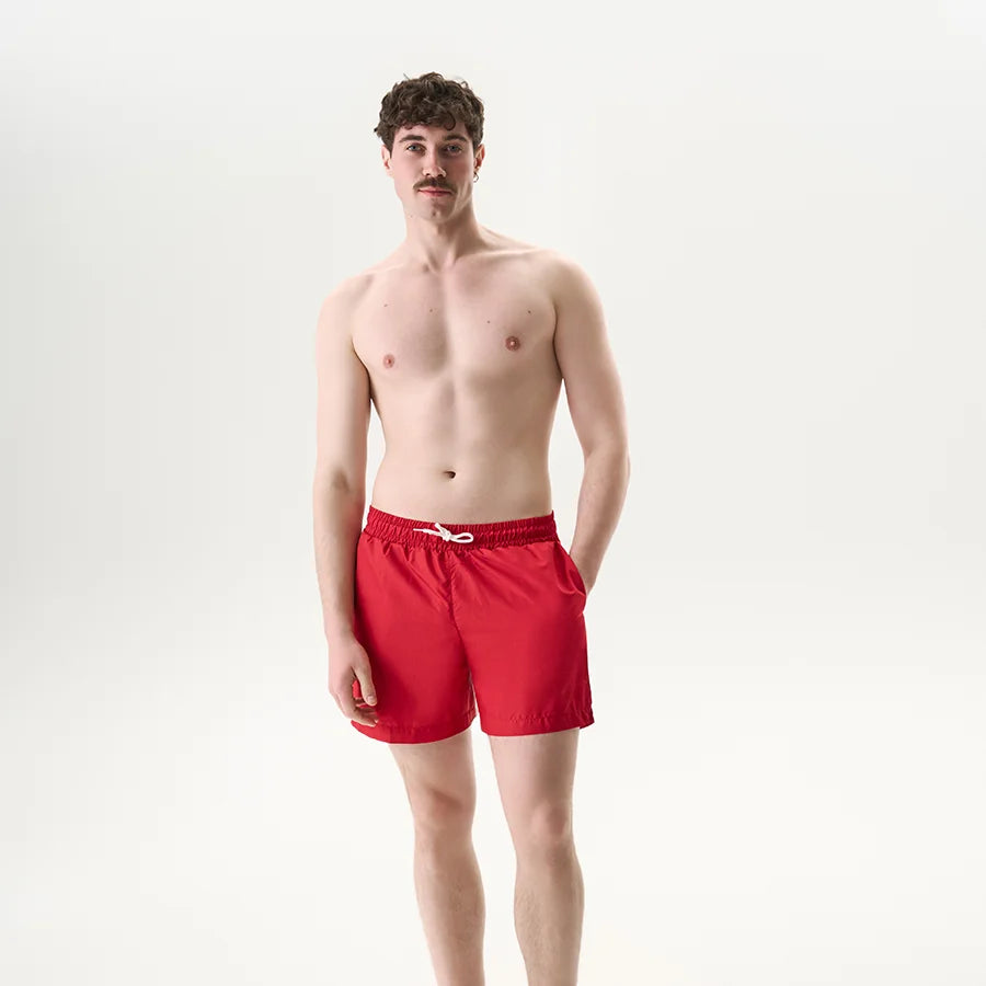 Anatomic Swim Shorts, Red