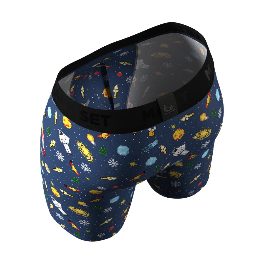 UltraSoft Boxer Brief 7.6" Open Fly, Juicy Dicks