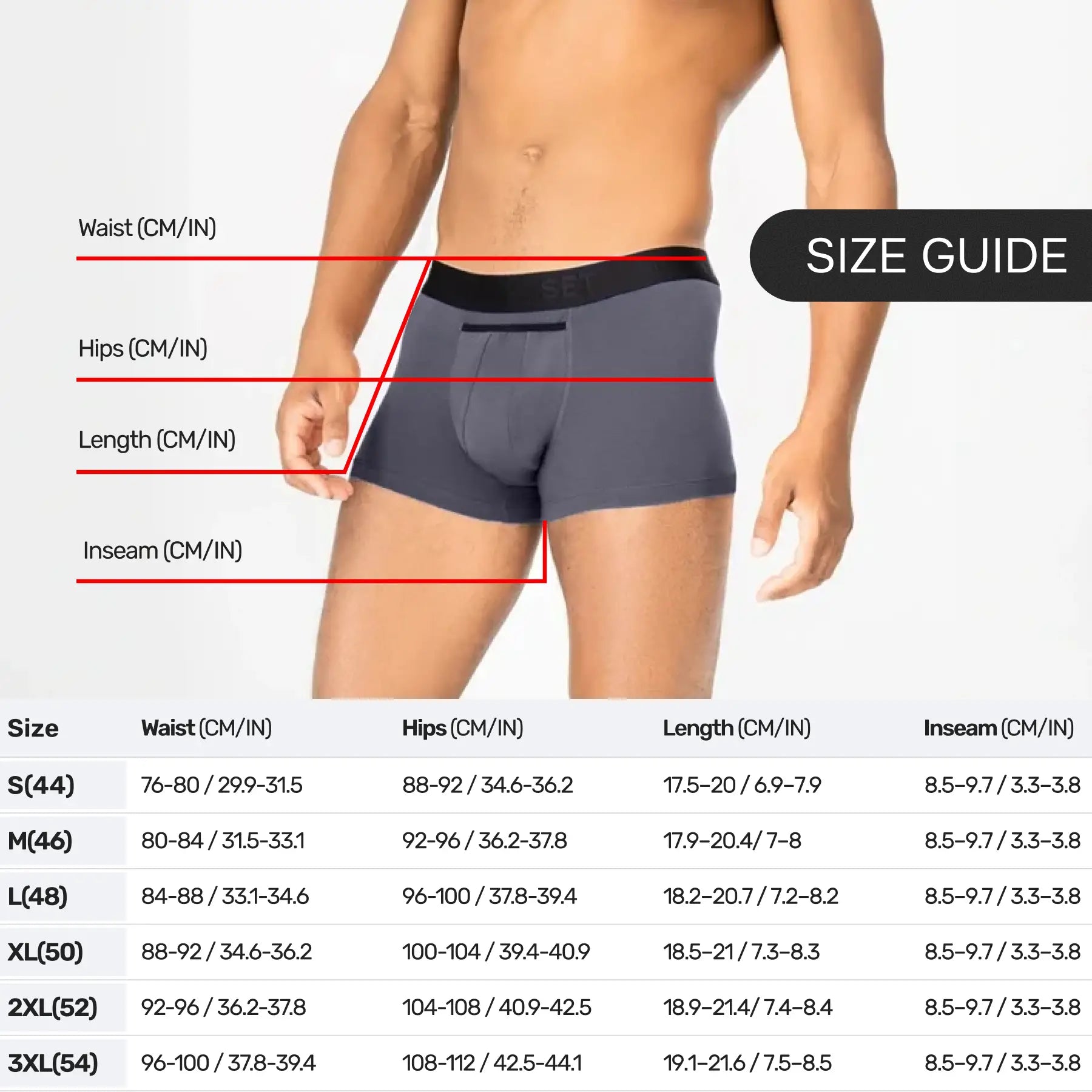 Bóxer corto UltraSoft 9.1 cm con bragueta