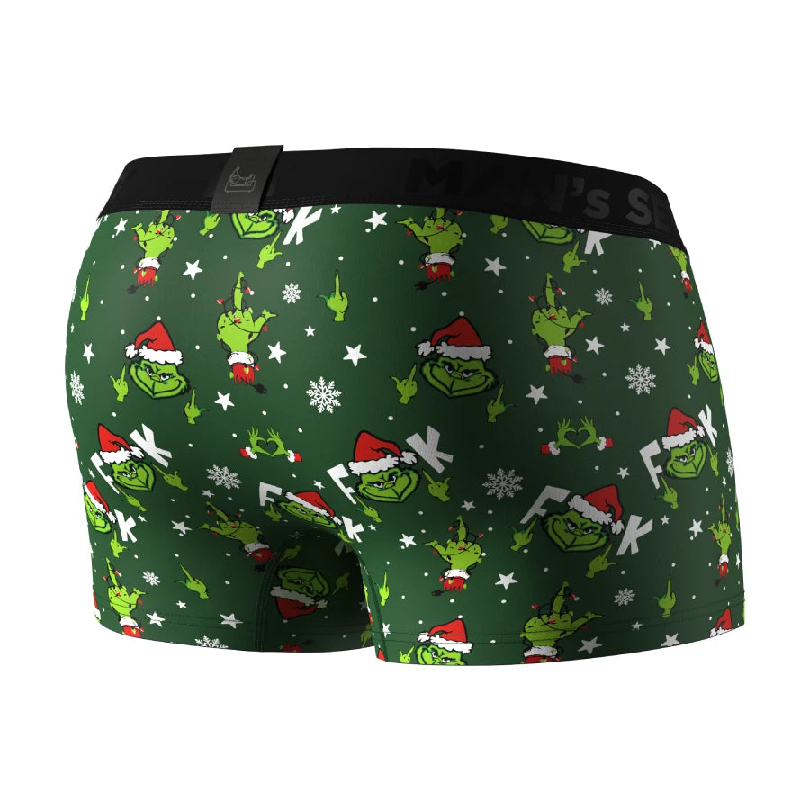 UltraSoft Trunk 3.6" Open Fly, Unholy Grinch